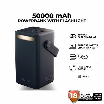 Portable Power Bank 50000mAh