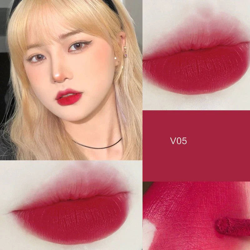 Velvet mist lip glaze